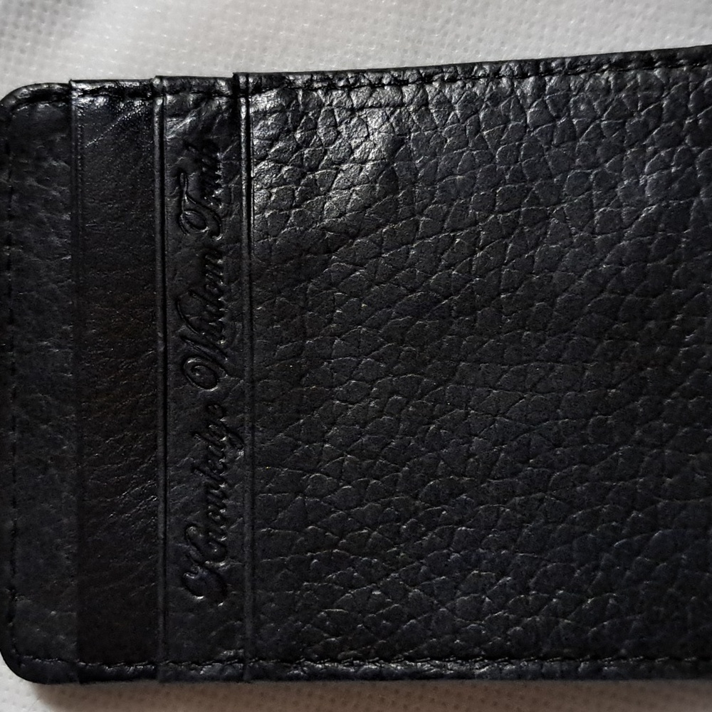 Robert Graham Black Leather Card Holder Mens Wallet. - Picture 4 of 8